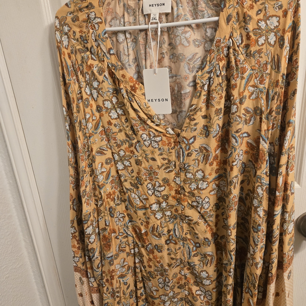 Heyson Floral Blouse